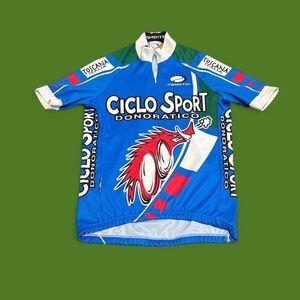 Blue Cycling Jersey